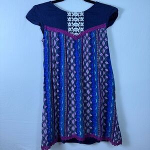 True Craft Multicolor Dress Girls size XL